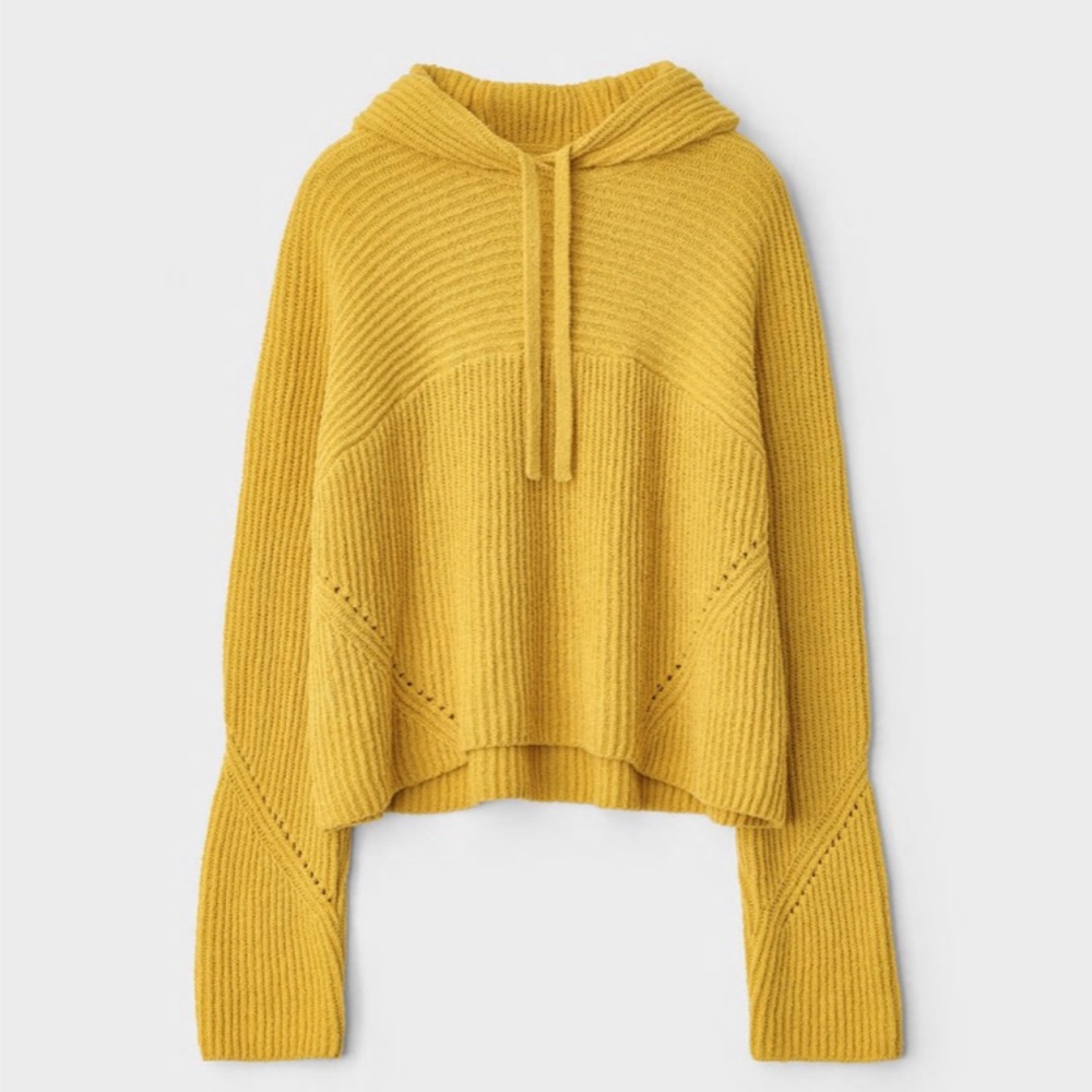 Rag & Bone Sunny hoody cropped sweater Small